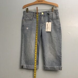 Frame Denim Light Blue Distressed pants
